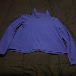 Victoria Secret VSX Sport Blue Turtleneck Sweatshirt